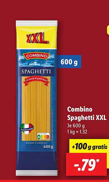 Combino Spaghetti XXL