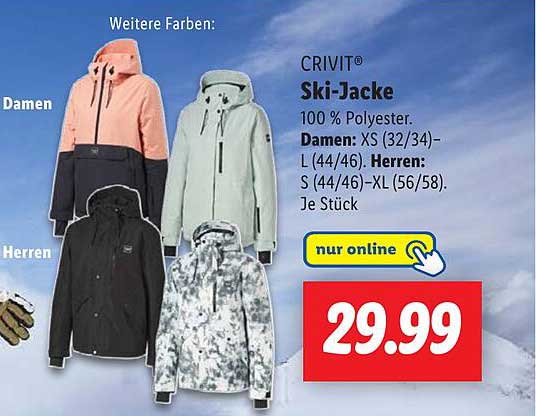 CRIVIT® Ski-Jacke