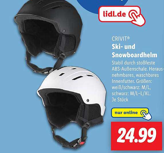 CRIVIT® Ski- und Snowboardhelm