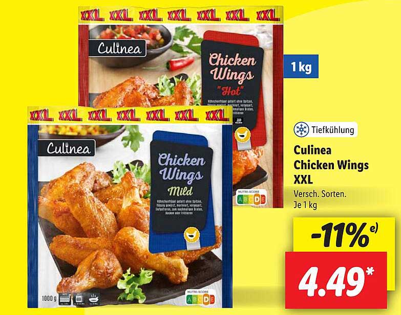 Culinea Chicken Wings XXL