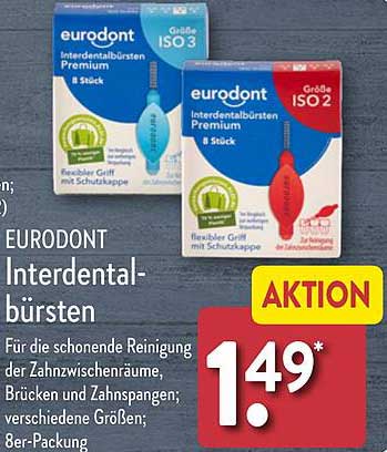 EURODONT Interdentalbürsten