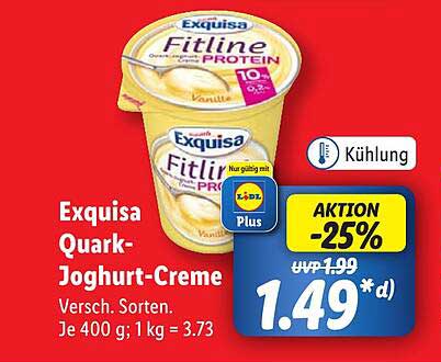 Exquisa Quark-Joghurt-Creme