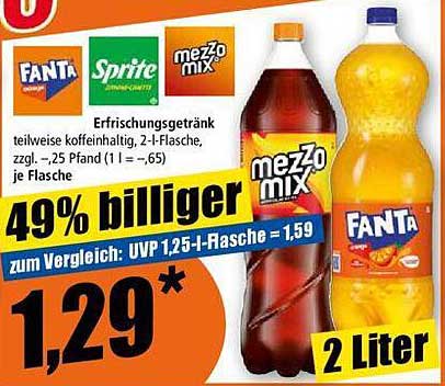 FANTA  
mezzomix  
Sprite  