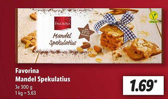 Favorina Mandel Spekulatius