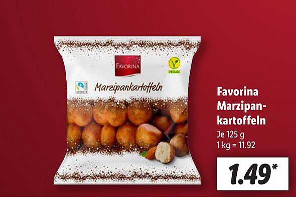 Favorina Marzipankartoffeln