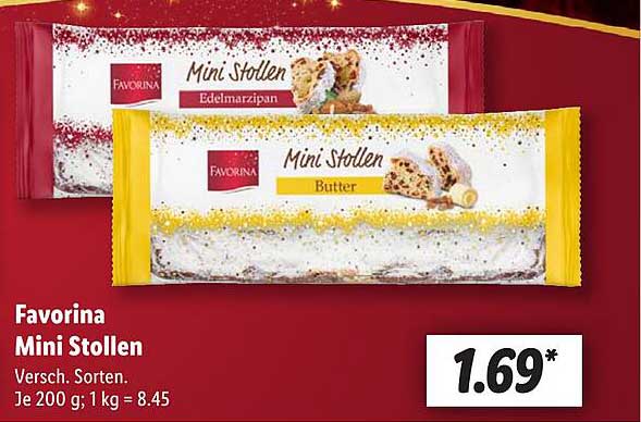 Favorina Mini Stollen