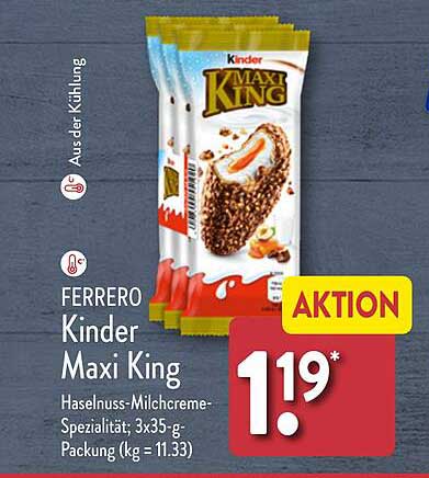 FERRERO Kinder Maxi King