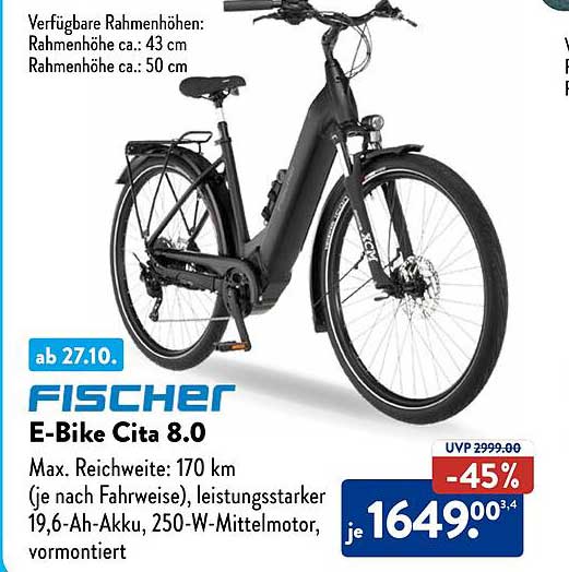 FISCHER E-Bike Cita 8.0