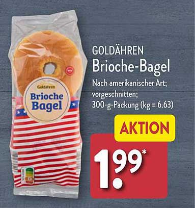 GOLDÄHREN Brioche-Bagel