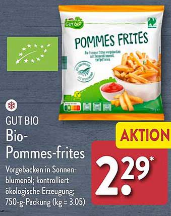 GUT BIO Bio-Pommes-frites