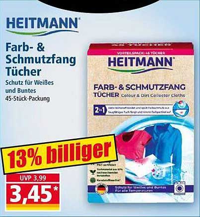 Heitmann Farb- & Schmutzfang Tücher