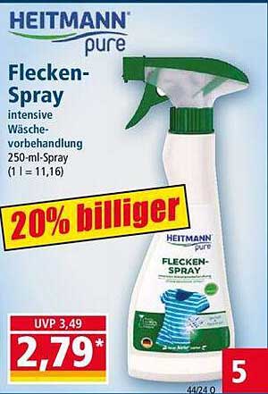 HEITMANN pure Flecken-Spray