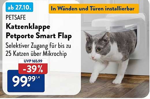 Katzenklappe Petporte Smart Flap