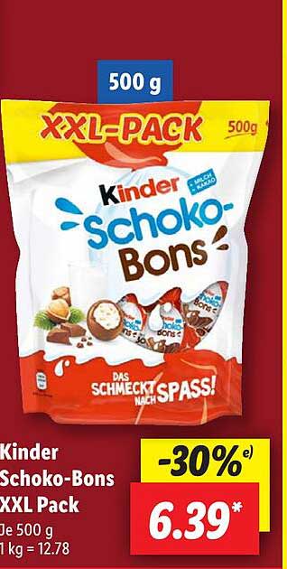 Kinder Schoko-Bons XXL Pack