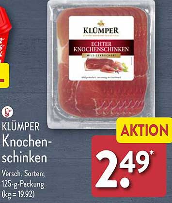 KLÜMPER ECHTER KNOCHENSCHINKEN