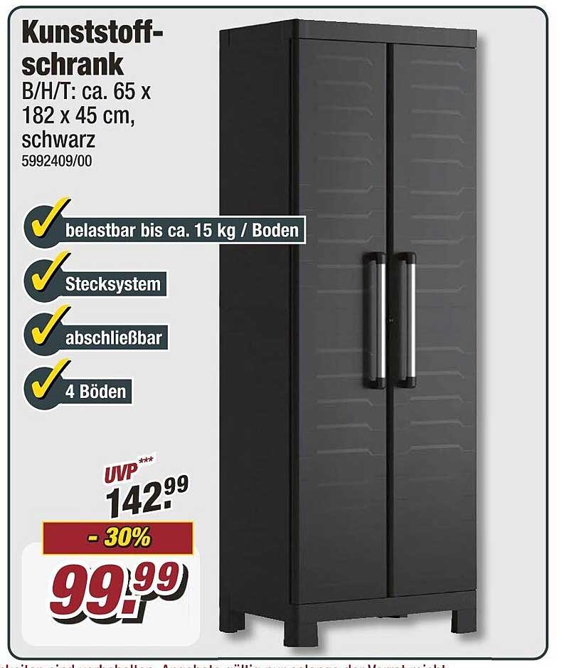 Kunststoffschrank