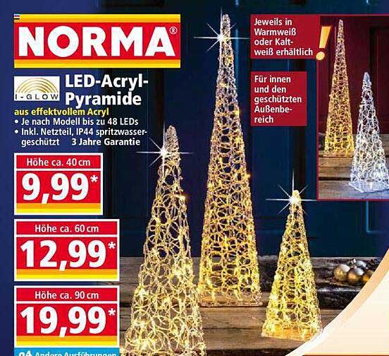 LED-Acryl-Pyramide