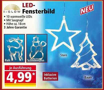 LED-Fensterbild