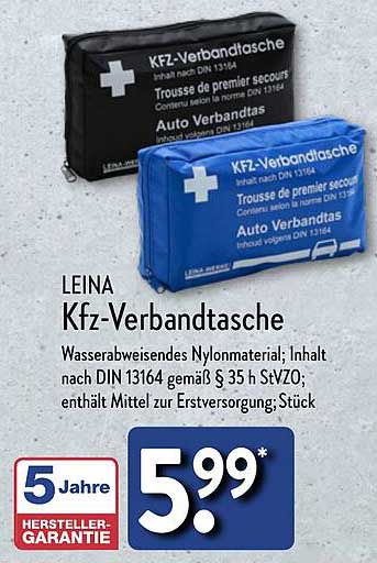 LEINA Kfz-Verbandstasche