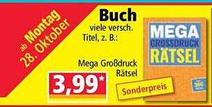 Mega Großdruck Rätsel