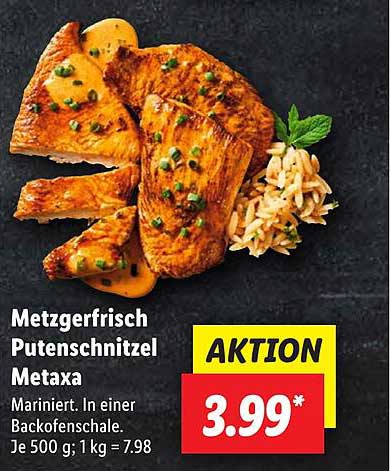 Metzgerfrisch Putenschnitzel Metaxa