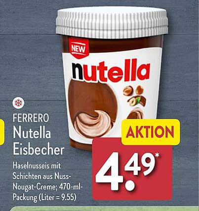 Nutella Eisbecher