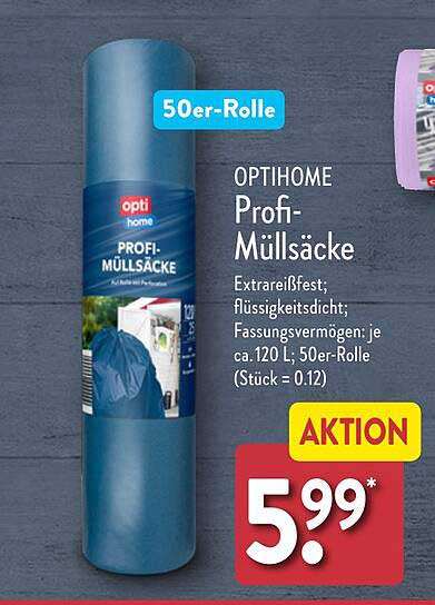 OPTIMHOME Profi-Müllsäcke