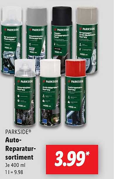 PARKSIDE® Auto-Reparatur-Sortiment