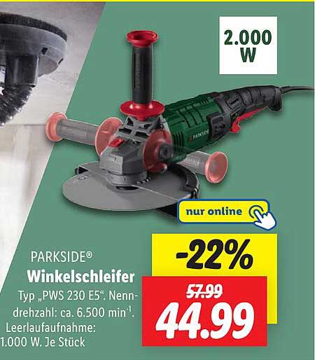 PARKSIDE® Winkelschleifer