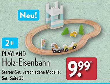 PLAYLAND Holz-Eisenbahn