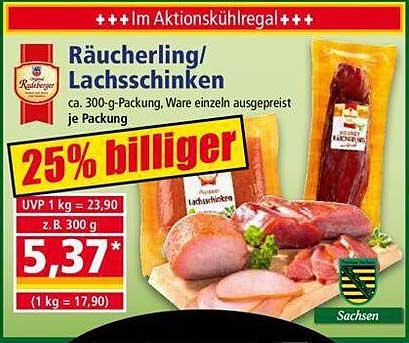 Räucherling/Lachsschinken