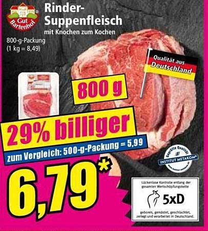 Rinder-Suppenfleisch