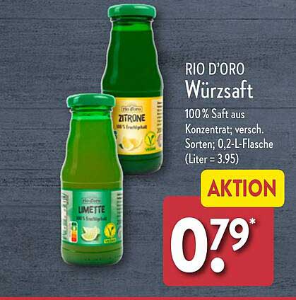 RIO D'ORO Würzsaft