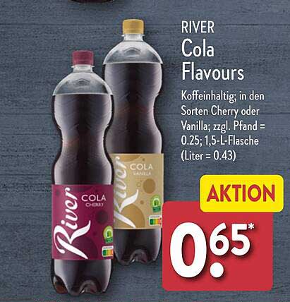 RIVER Cola Flavours