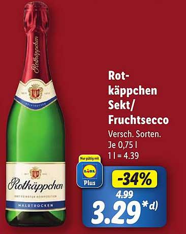 Rotkäppchen Sekt/Fruchtsecco