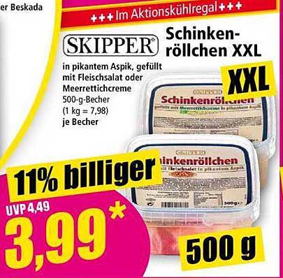 Schinkenröllchen XXL