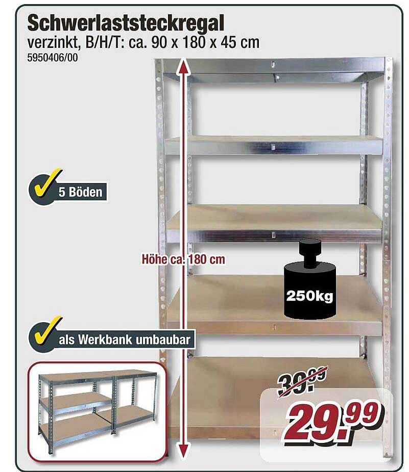 Schwerlaststeckregal