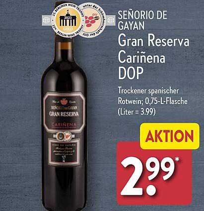 SENÓRIO DE GAYAN Gran Reserva Cariñena DOP