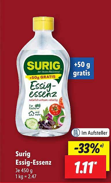 SURIG Essig-Essenz