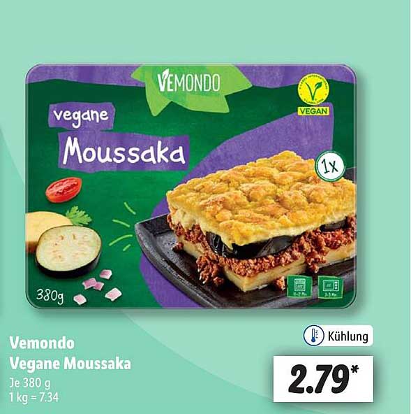 Vemondo vegane Moussaka