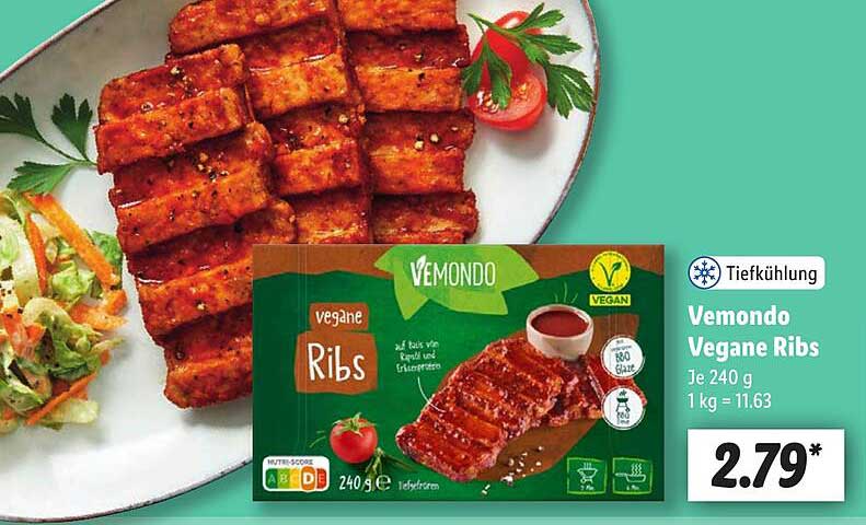 Vemondo Vegane Ribs