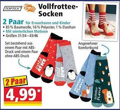 Vollfrottee-Socken