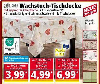 Wachstuch-Tischdecke