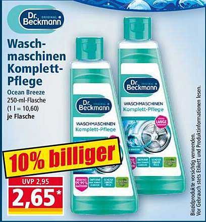 Waschmaschinen Komplett-Pflege