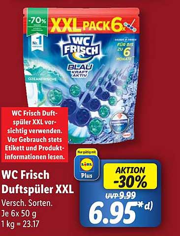 WC Frisch Duftspüler XXL