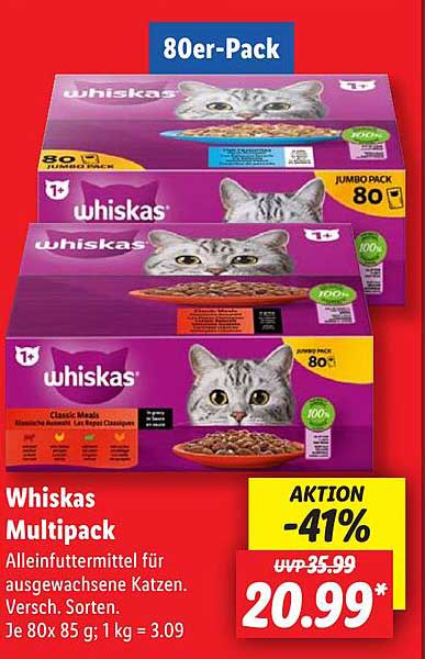 Whiskas Multipack