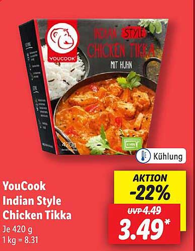 YouCook Indian Style Chicken Tikka