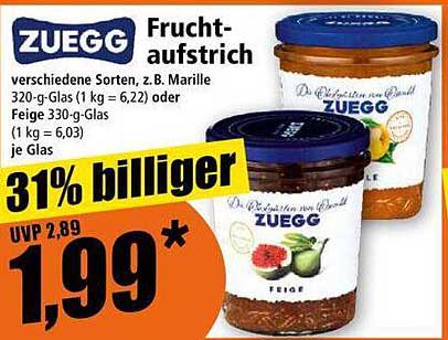 ZUEGG Fruchtaufstrich