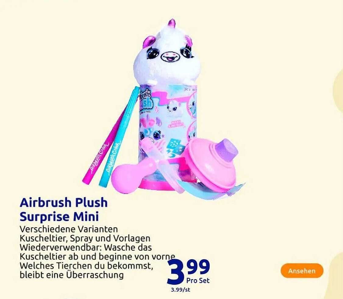 Airbrush Plush Surprise Mini