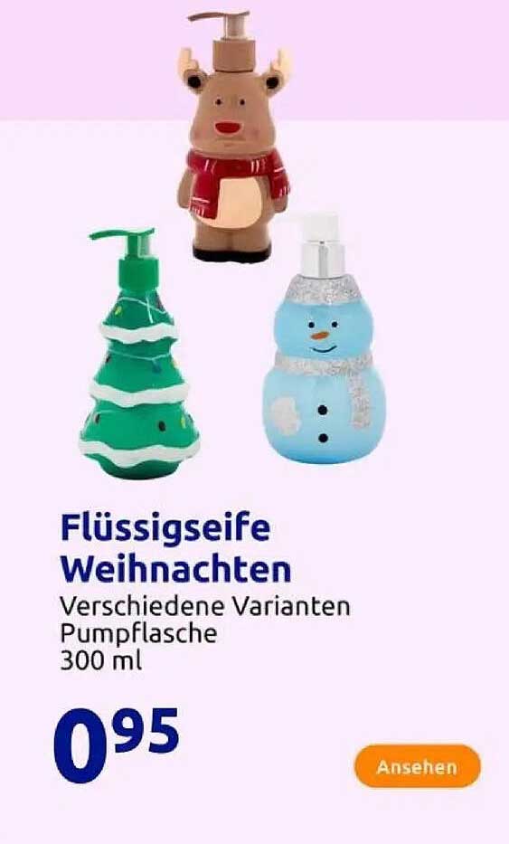 Flüssigseife Weihnachten